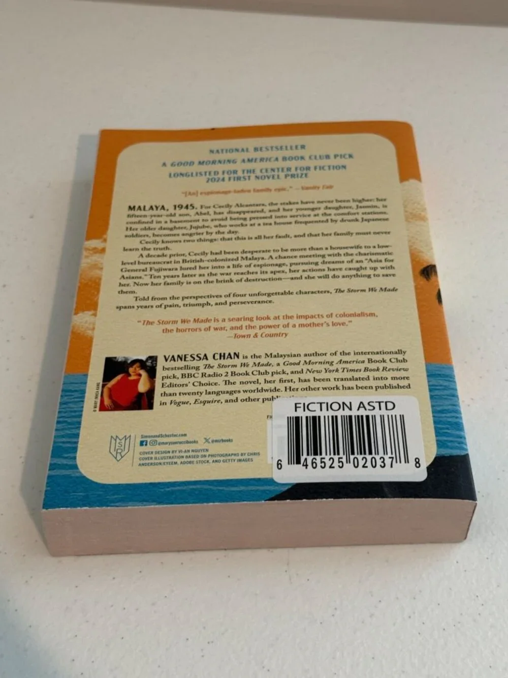 The Storm We Made Vanessa Chan New Paperback Historical Fiction Novel